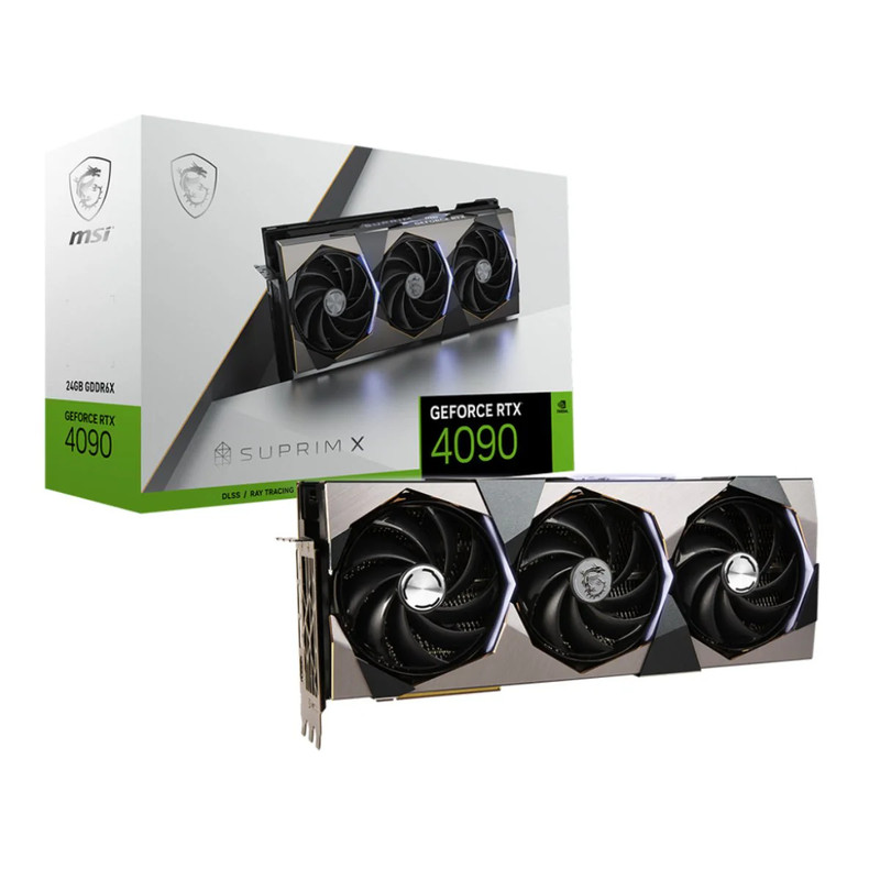 MSI GeForce RTX 4090 SUPRIM X 24G GDDR6X Graphics Card - كرت شاشة